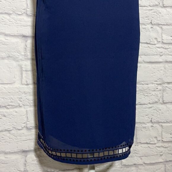 VERTY Beaded Sequins Over The Knee Dress Size Medium - Picture 7 of 9